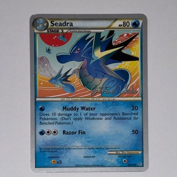 POKEMON CARD: Seadra #40/95 (Pokemon Unleashed) - Picture 1 of 2